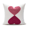 Decorative Cushion Cover with Heart Pattern Troscana