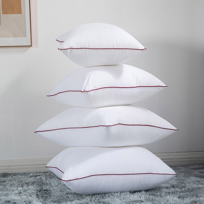 Premium vierkante kusseninzetten met piping en hypoallergene holvezel vulling Troscana