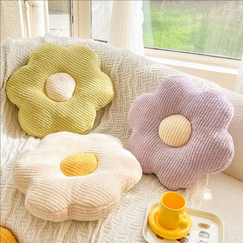 Bloemvormig knuffelkussen Troscana