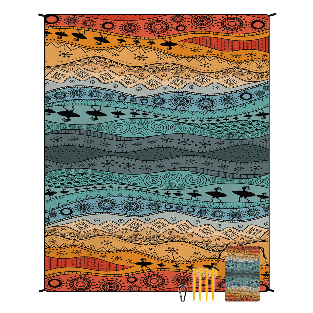 Geometric Print Tapestry Troscana