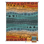 Geometric Print Tapestry Troscana