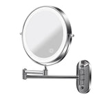 Troscana | LUMIVIEW – Oplaadbare LED Vergrotende Spiegel met Touch Control
