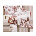 Decorative Blanket with Floral Pattern Troscana