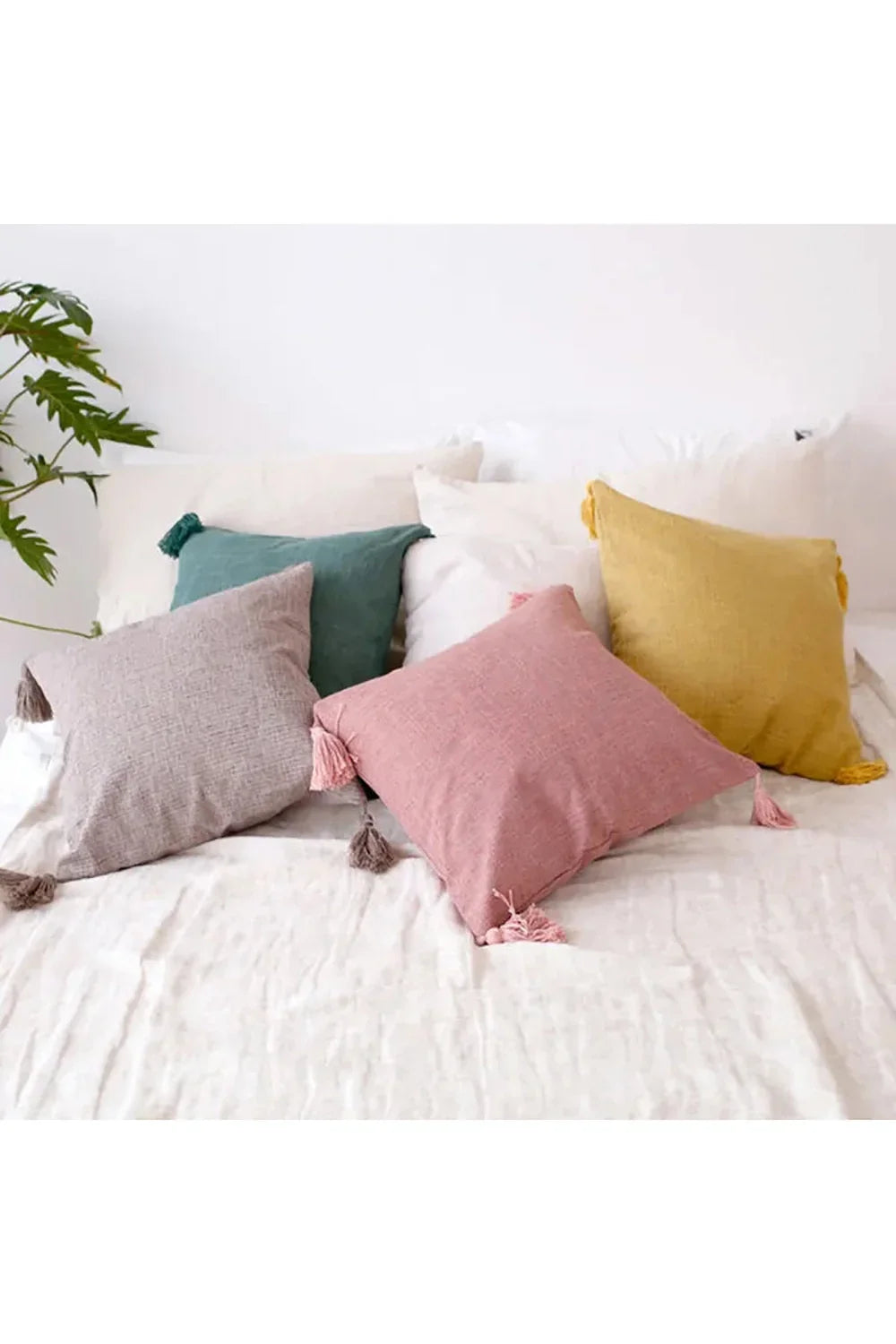 Lino Sierkussenhoes | Troscana