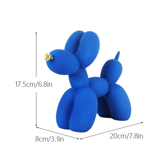 Luxueuze woondecoratie, balloondog decoratie, bureau accessoires, dierdecoratie, moderne populaire kunst, Noorse beelden
