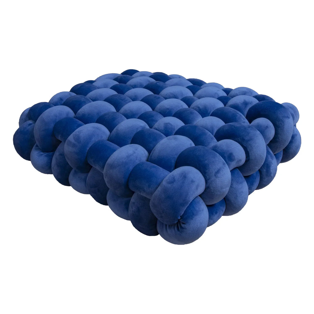 Chunky Woven Knot Cushion | Troscana