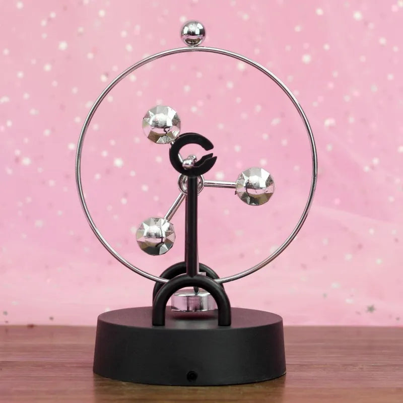Newton Pendulum Bal, dat voortdurende beweging vertegenwoordigt