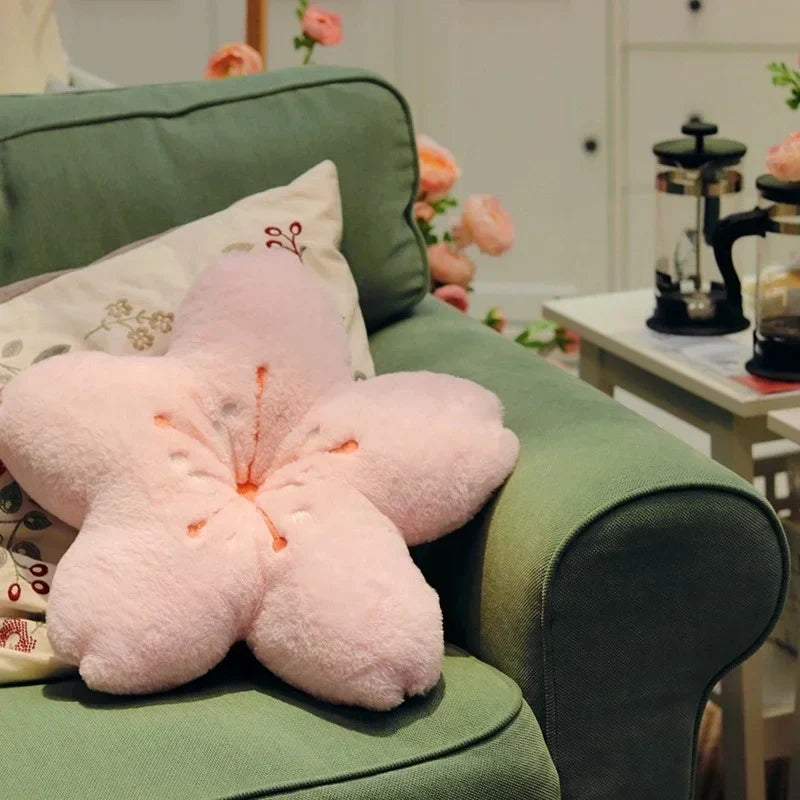 Bloemenkussenparadijs met roze accent