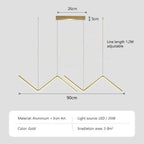 Moderne LED Hanglamp – Slimme Afstandsbediening met Verstelbare Helderheid & Kleurtemperatuur voor Eetkamer, Woonkamer en Slaapkamer