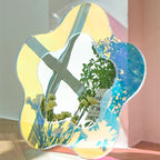Acryl Bloemen Spiegel |