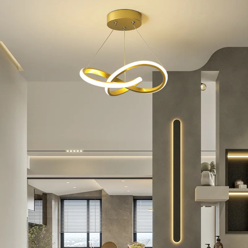 Moderne LED Hangende Lamp Kroonluchter - Elegante Hanglamp voor Veelzijdige Ruimtes
