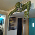 Kreatur The Black Lagoon Grab sculpturen Figuur Tuinbouw Buitenornamenten Monster Beeld Man Halloween Decoratie
