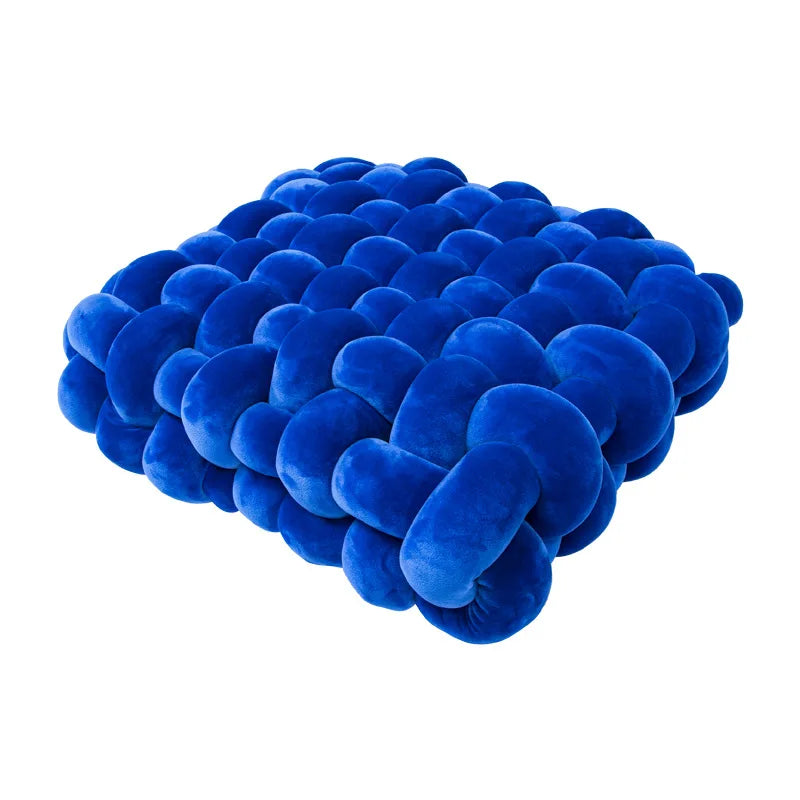 Chunky Woven Knot Cushion | Troscana