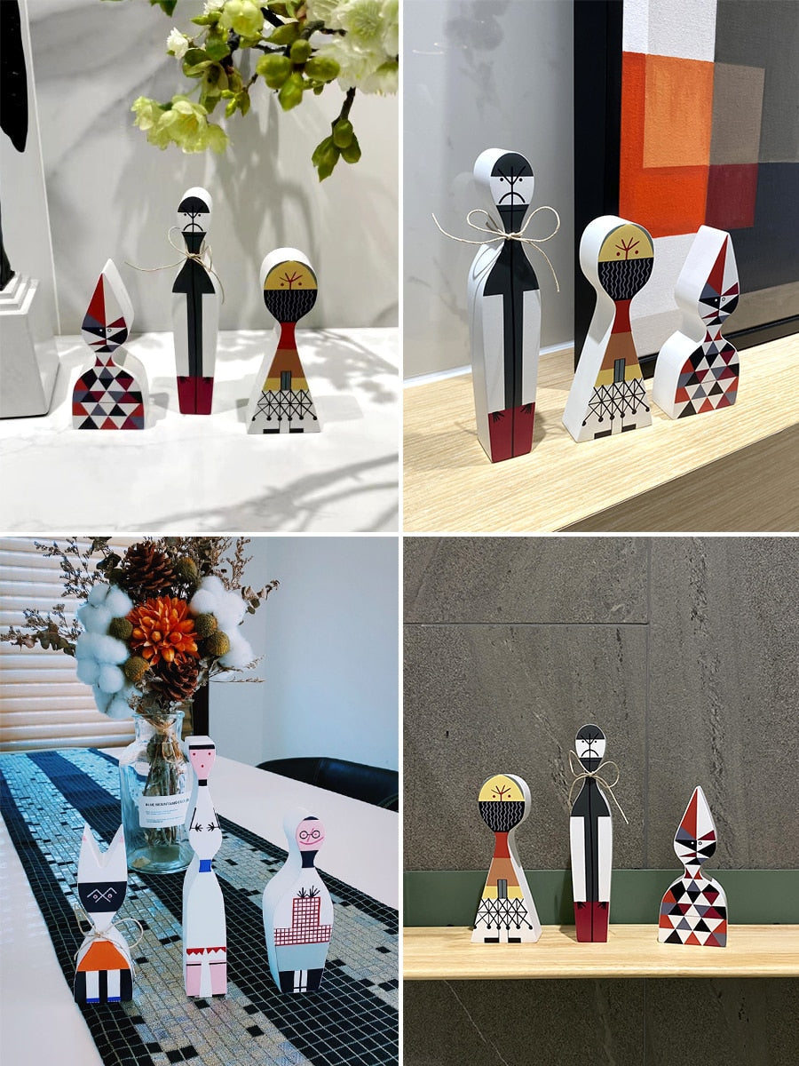 Handgemaakte Houten Figuren