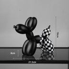 Luxueuze woondecoratie, balloondog decoratie, bureau accessoires, dierdecoratie, moderne populaire kunst, Noorse beelden