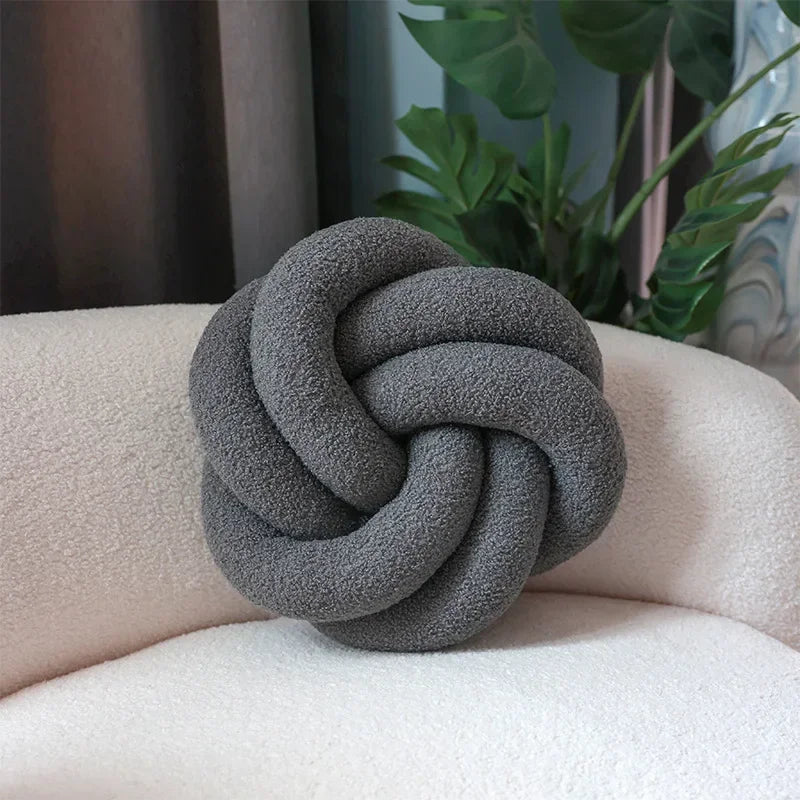 Nordic Cotton Boucle Knopenkussen | Troscana