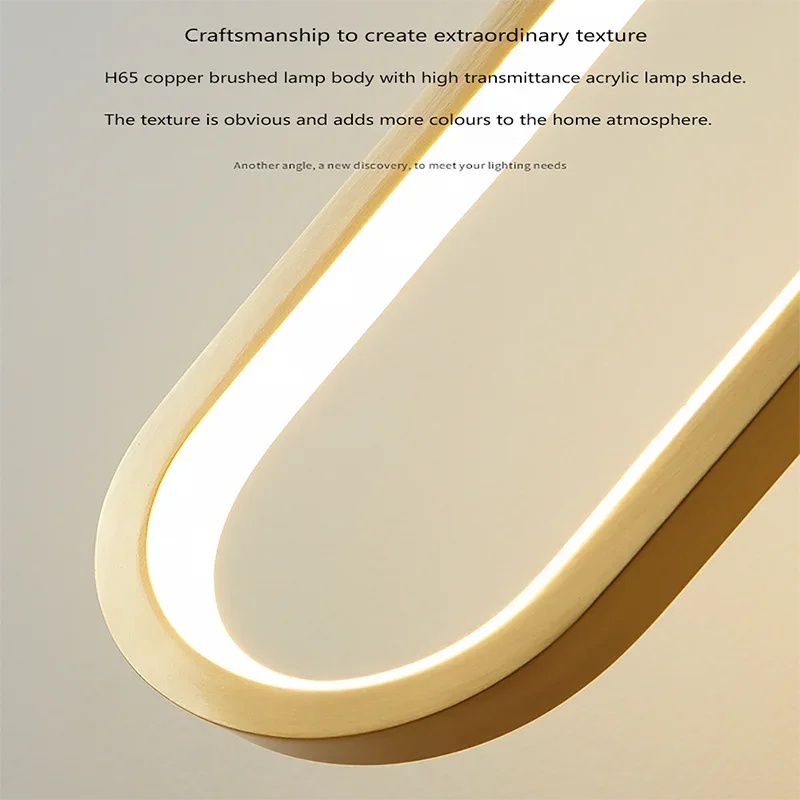 Moderne LED Hanglamp – Zwarte en Gouden Hanglamp voor Slaapkamer, Woonkamer en Eetkamer Decor