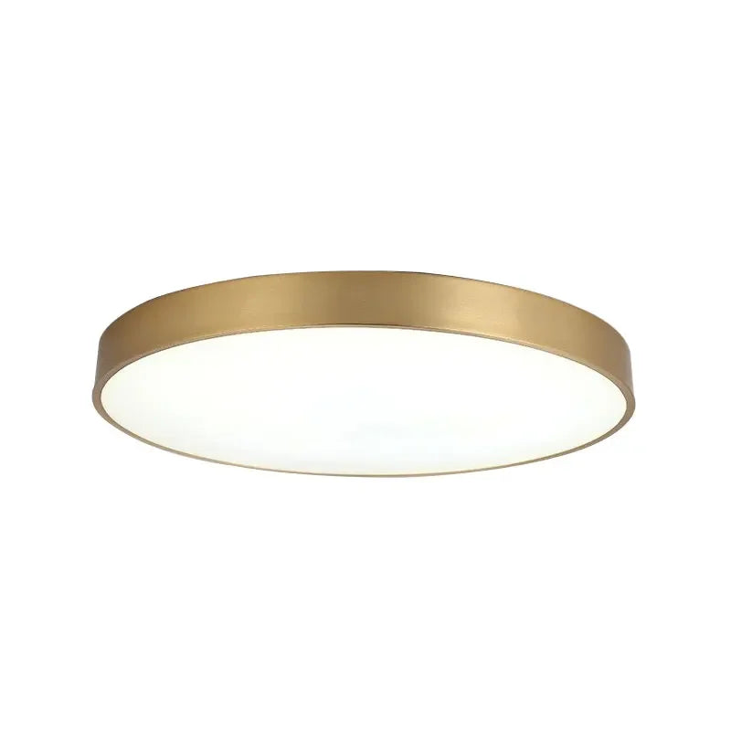Moderne LED Corridor Plafondlampen - Eenvoudige Gouden Ronde