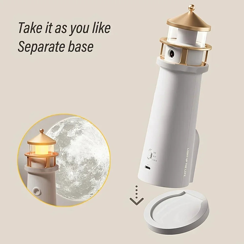 Moon Harbor Lighthouse Nachtlamp