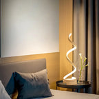 Moderne LED Tafel Lamp – Snake Eye Bescherming Bureau Lamp voor Slaapkamer, Woonkamer, Kantoor en Studie
