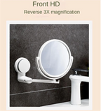 All-Angle Elegance 3X Vergrotende Wandspiegel | Troscana
