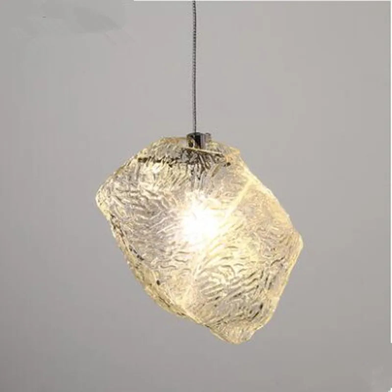 Nordic Glass Hanglamp – Hedendaagse LED Verlichting voor Eettafel, Bar en Entreehal
