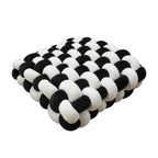 Chunky Woven Knot Cushion | Troscana