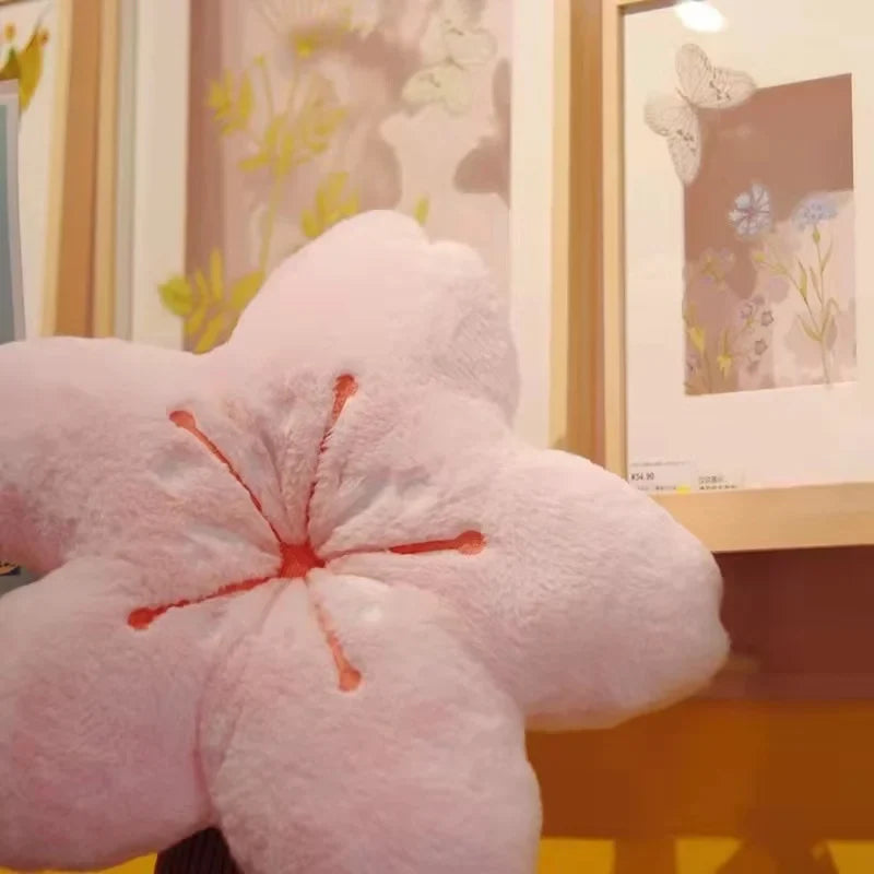 Bloemenkussenparadijs met roze accent