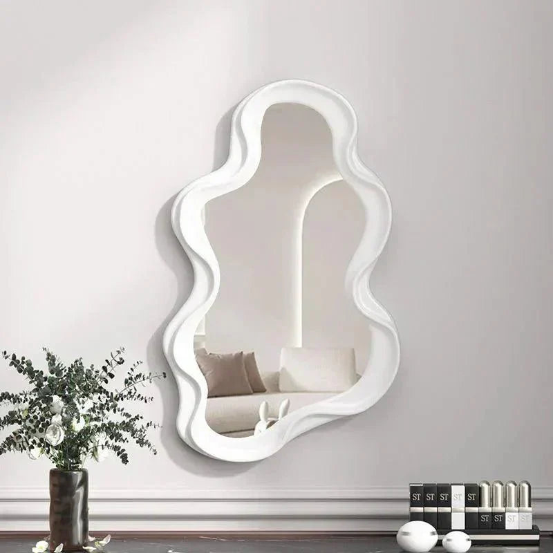 Troscana | Spiegelia Decoratieve Wolkvormige Spiegel - voor Woonkamer, Slaapkamer & Badkamer