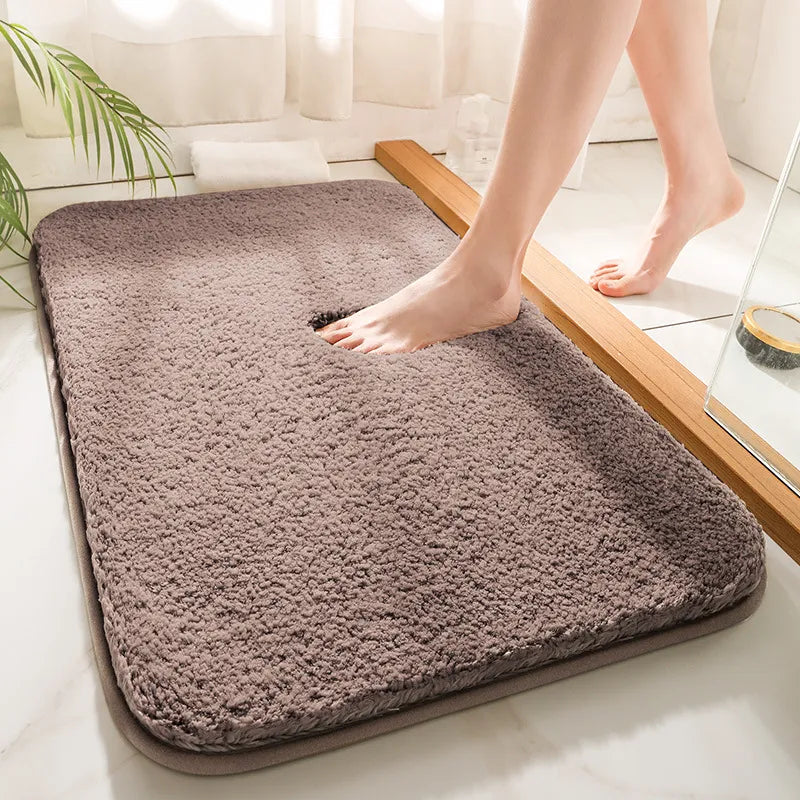 SoftStep Luxe Badmat – Extra Dikke Microfiber Mat met Anti-Slip en Hoge Absorptie