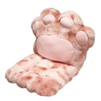 Cozy Cat Paw Pluche Zitkussen
