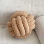 Nordic Bouclé Abstract Kussen – Minimalistisch Pluche Kussen | Troscana