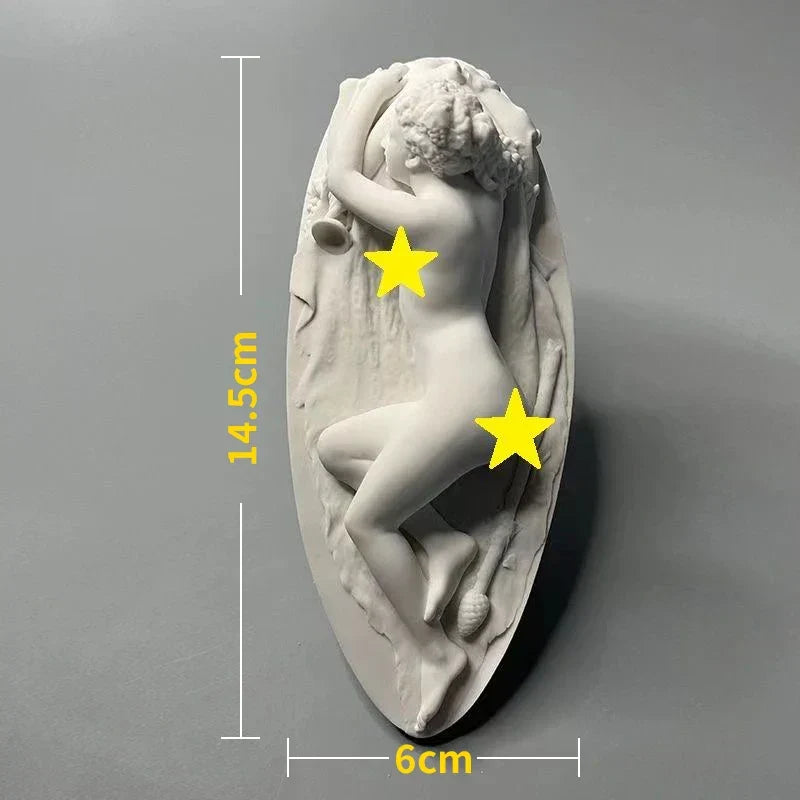 Nordic INS Stijl Karakter Pleister Standbeeld DIY Geschilderde Schets Fotografie Props Tafel Decoraties Thuis Kunst Pleister Decoratie