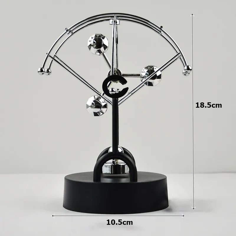 Newton Pendulum Bal, dat voortdurende beweging vertegenwoordigt