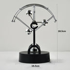 Newton Pendulum Bal, dat voortdurende beweging vertegenwoordigt