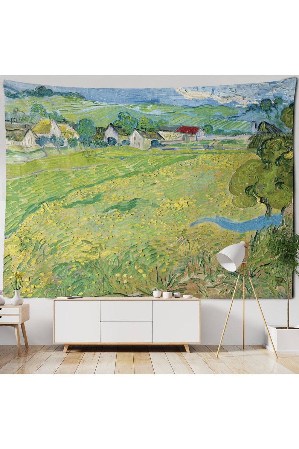 Gogh Landschap Vloerkleed