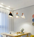 Nordic Modern Kroonluchter – Creatieve LED Hanglamp voor Restaurant, Eettafel en Woondecoratie