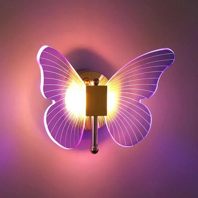 Butterfly LED Wandlamp: Voeg Kleurrijke Elegant toe aan Uw Ruimte