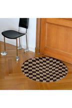 Slaapkamer ronde vloerkleed