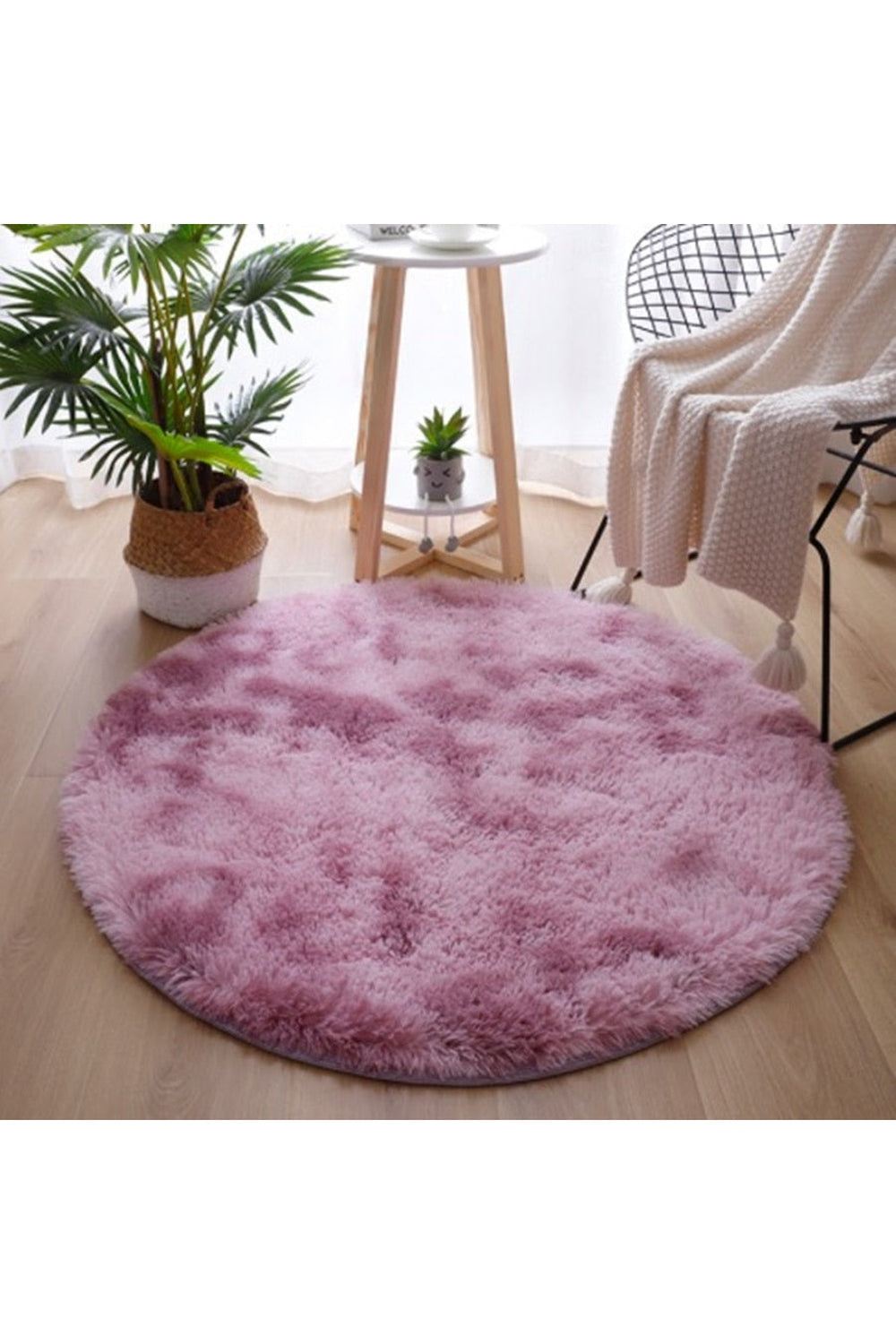 Fluffy Rond Vloerkleed