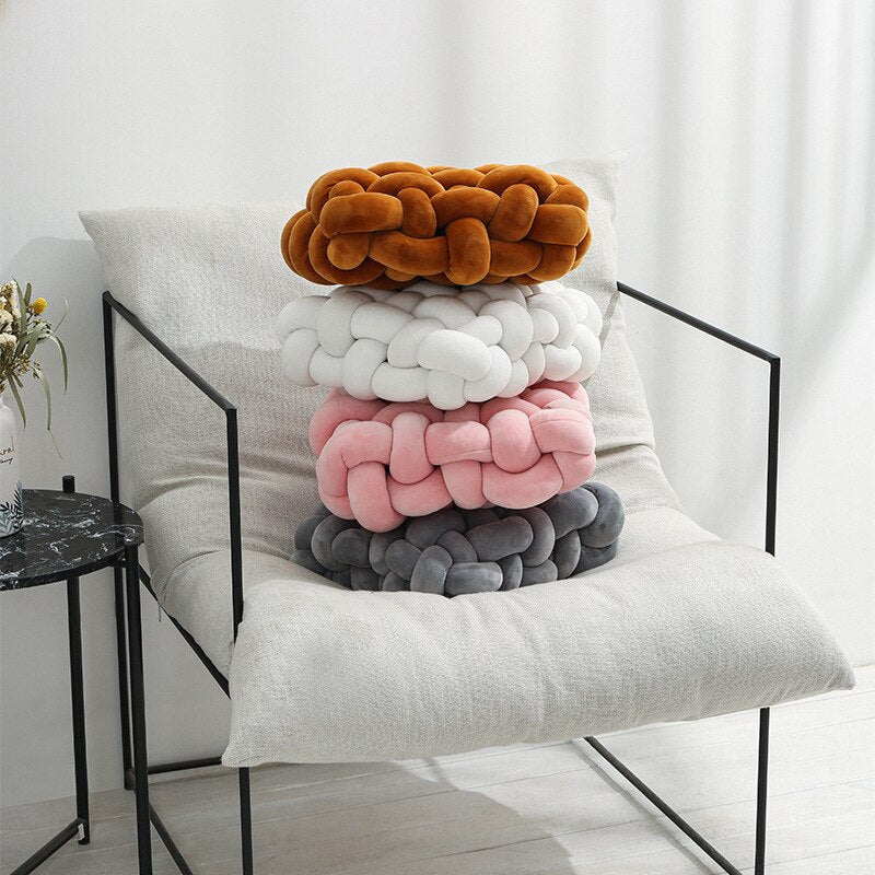 Geknoopte Bal Decoratief Kussen | Troscana