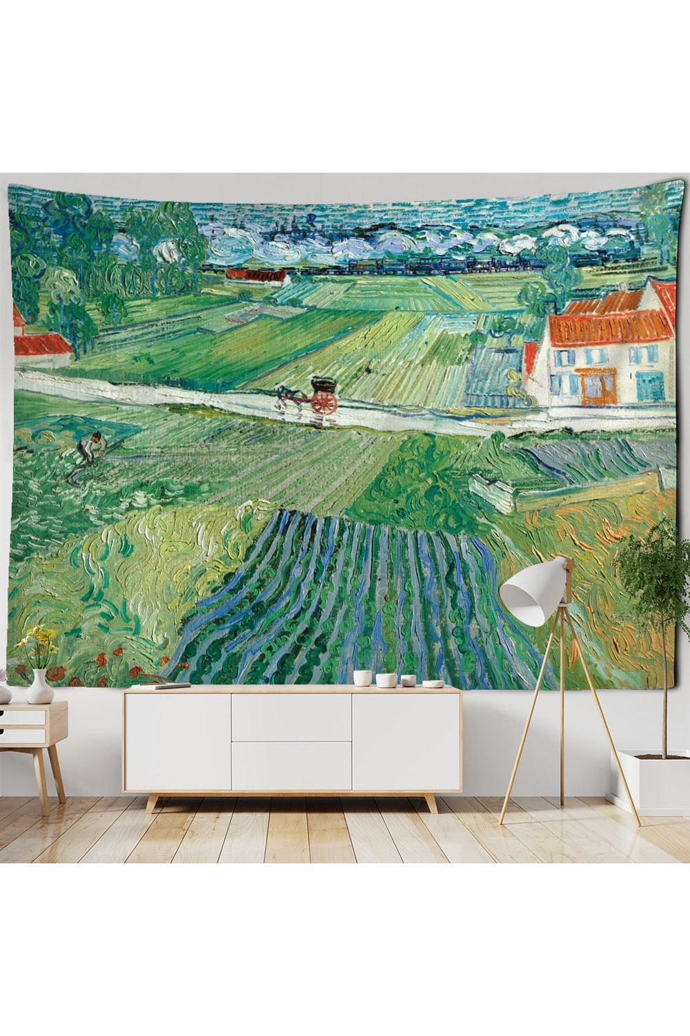 Gogh Landschap Vloerkleed