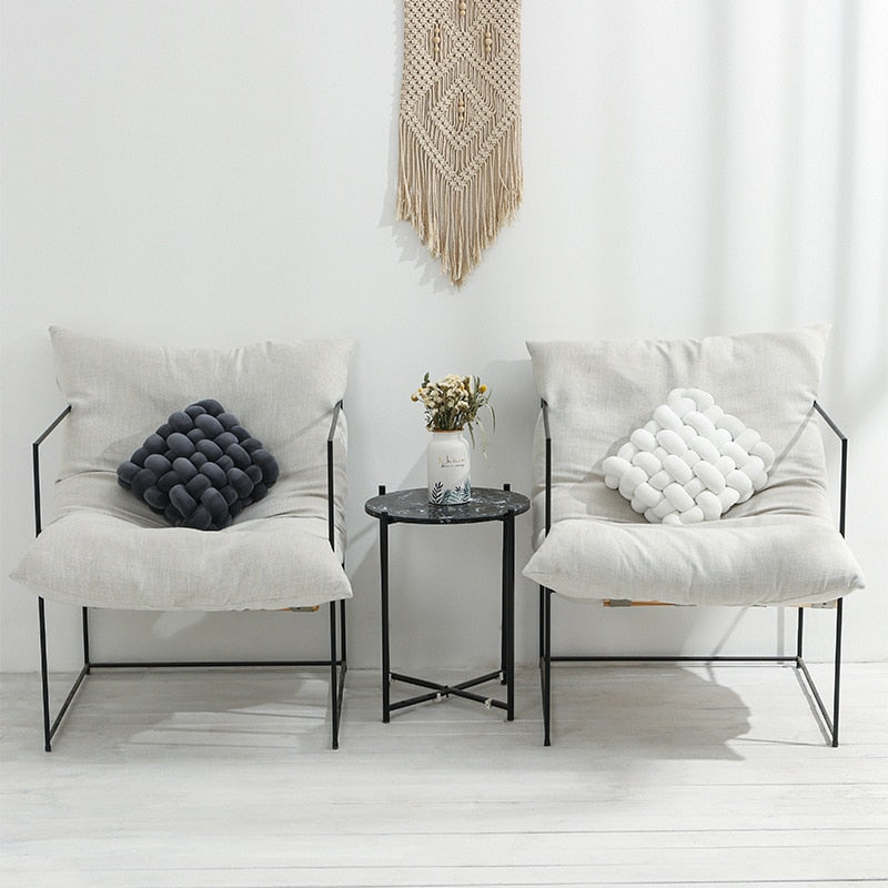 Geknoopte Bal Decoratief Kussen | Troscana