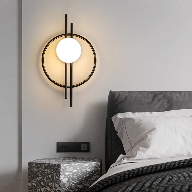 Licht Luxe Moderne Wandlamp voor Woonkamer en Slaapkamer