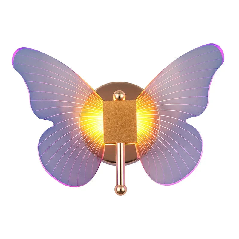 Butterfly LED Wandlamp: Voeg Kleurrijke Elegant toe aan Uw Ruimte