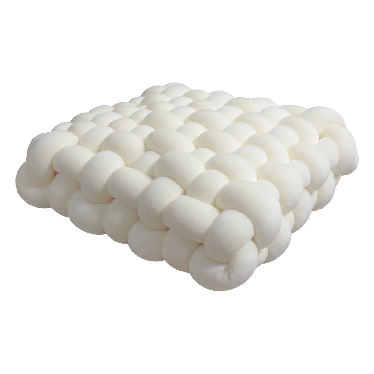 Chunky Woven Knot Cushion | Troscana