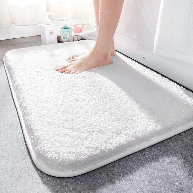 SoftStep Luxe Badmat – Extra Dikke Microfiber Mat met Anti-Slip en Hoge Absorptie
