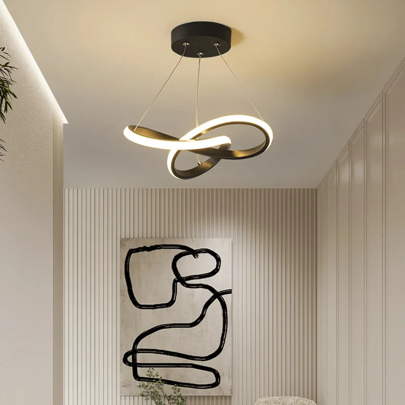 Moderne LED Hangende Lamp Kroonluchter - Elegante Hanglamp voor Veelzijdige Ruimtes