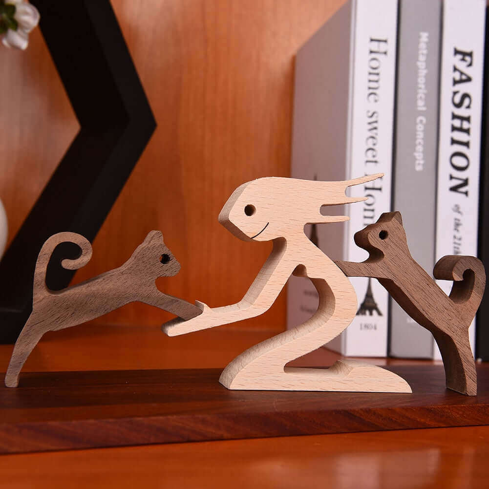 Deense Houten Dieren Ornamenten