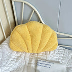 Pastel Shell Kussen – Fluffy Bouclé Pluche Kussen | Troscana